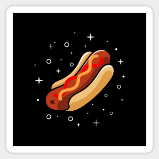 Hot dog cartoon Sticker